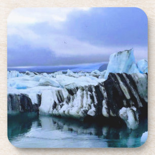 Posavasos Glaciar de Islandia -