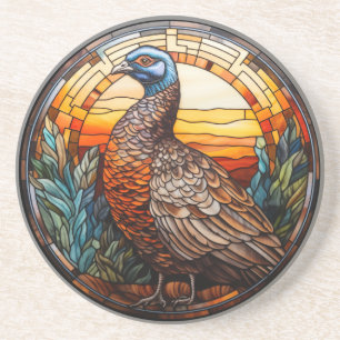 Posavasos Glass dulce Sed Pheasant Hen