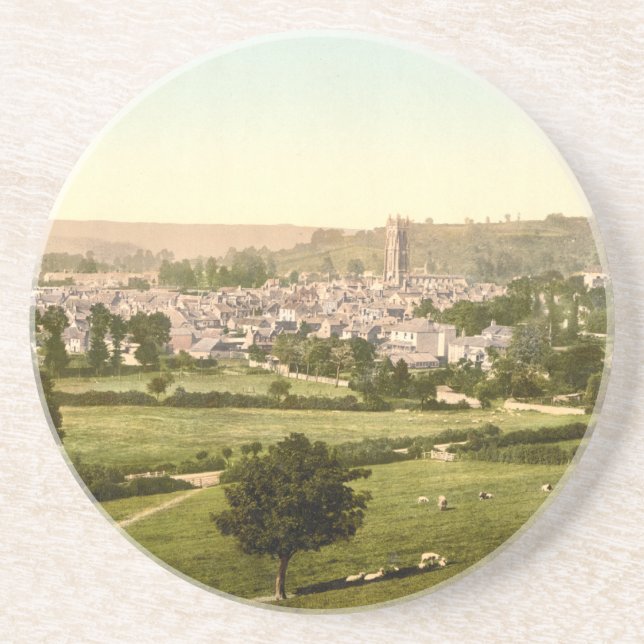 Posavasos Glastonbury, Somerset, Inglaterra (Frente)