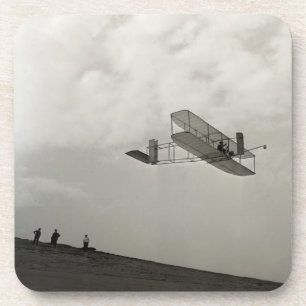 Posavasos Glider Test Flight Aviation Wright Brothers