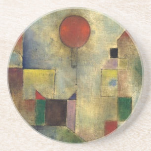 Posavasos Globo rojo Paul Klee