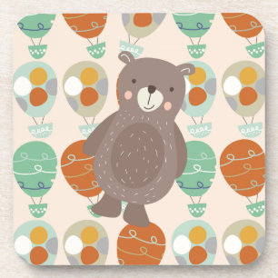 Posavasos Globos caprichosos de aire caliente