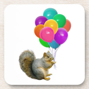 Posavasos Globos de la ardilla