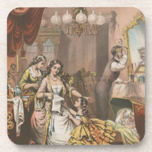 Posavasos Glycerin de cacao de Hovey, cerca de 1860