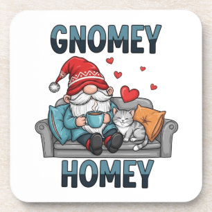 Posavasos Gnomey homey gnome en casa