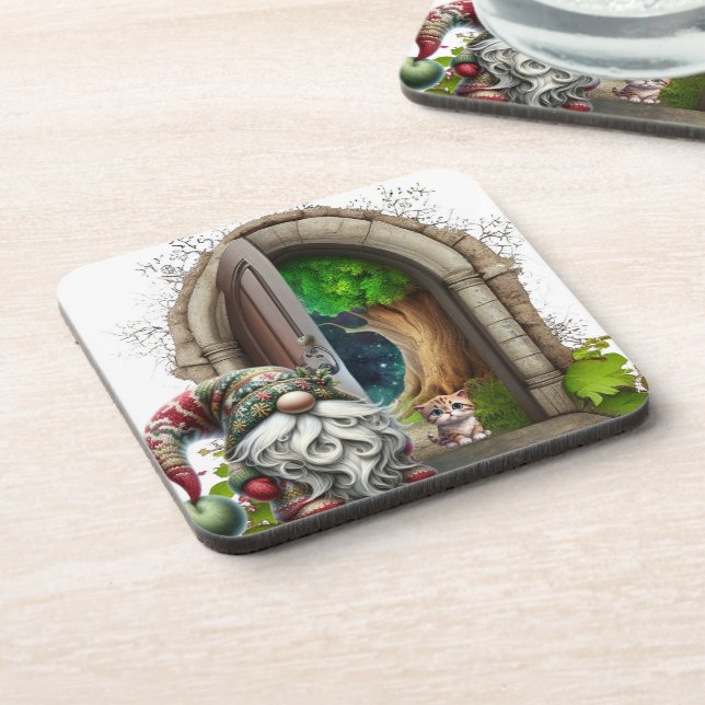 Posavasos Gnomo del bosque  (Lado Izquierdo)