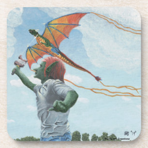 Posavasos Goblin Flagon Kite Fantasía Bebida