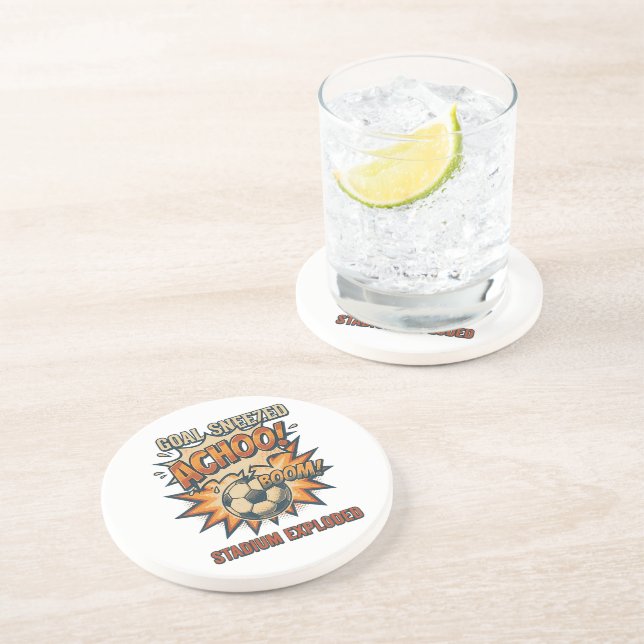 Posavasos Gol Estornudado Estadio Explosionado (Lado)