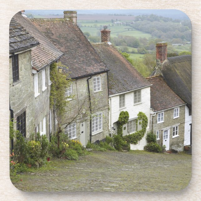 Posavasos Gold Hill, Shaftesbury, Dorset, Inglaterra, United (Frente)