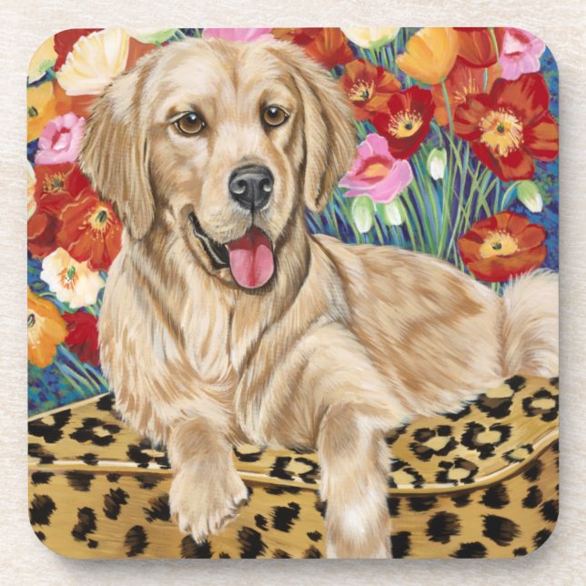 Posavasos Golden Boy Retriever (Frente)