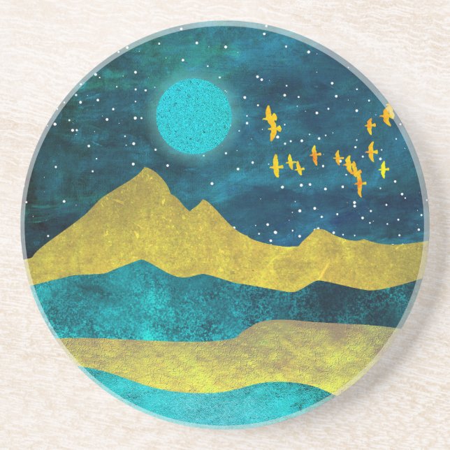 Posavasos Golden Flock (Frente)