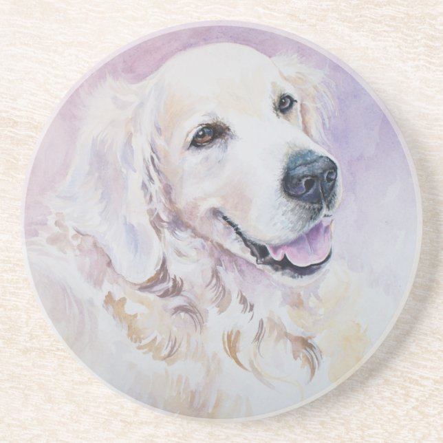 Posavasos Golden retriever (Frente)