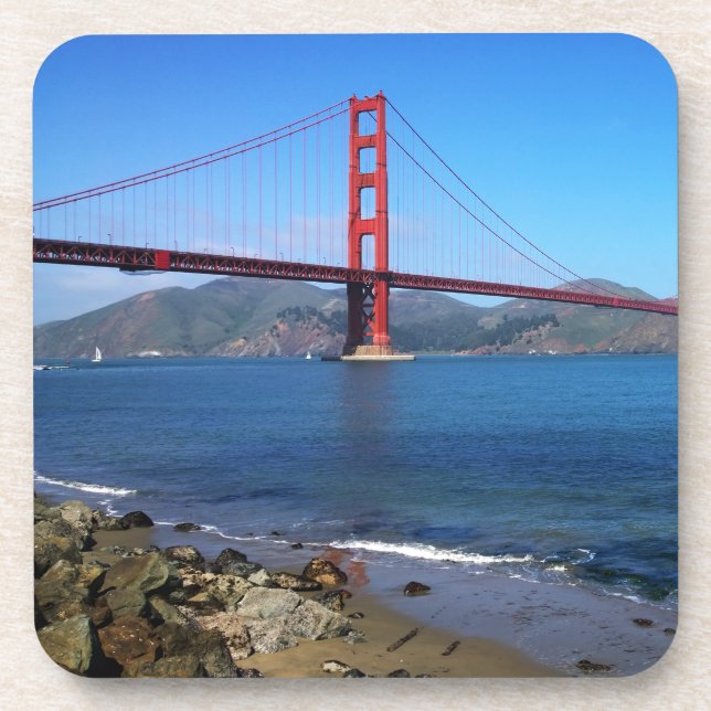 Posavasos Golden State Bridge - San Francisco, California (Frente)