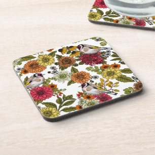 Posavasos Goldfinches en el jardín