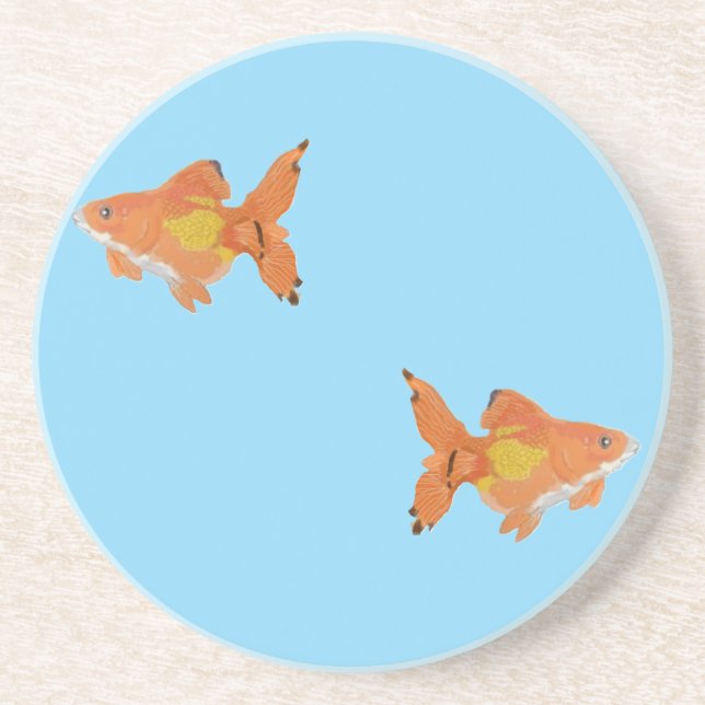 Posavasos goldfishes (Frente)