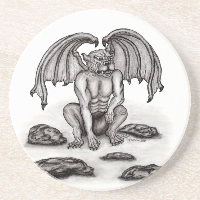Posavasos Golem Gargoyle (Frente)