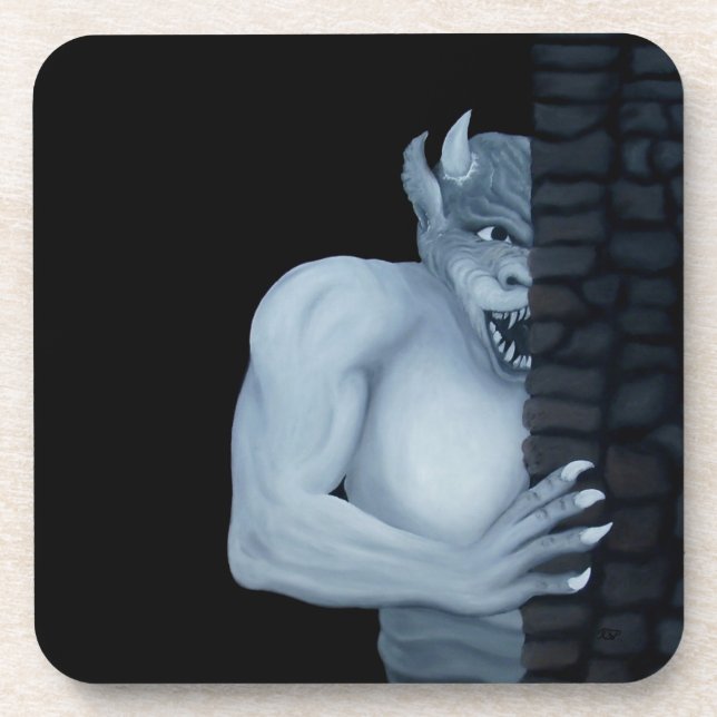 Posavasos Golem - Gargoyle (Frente)