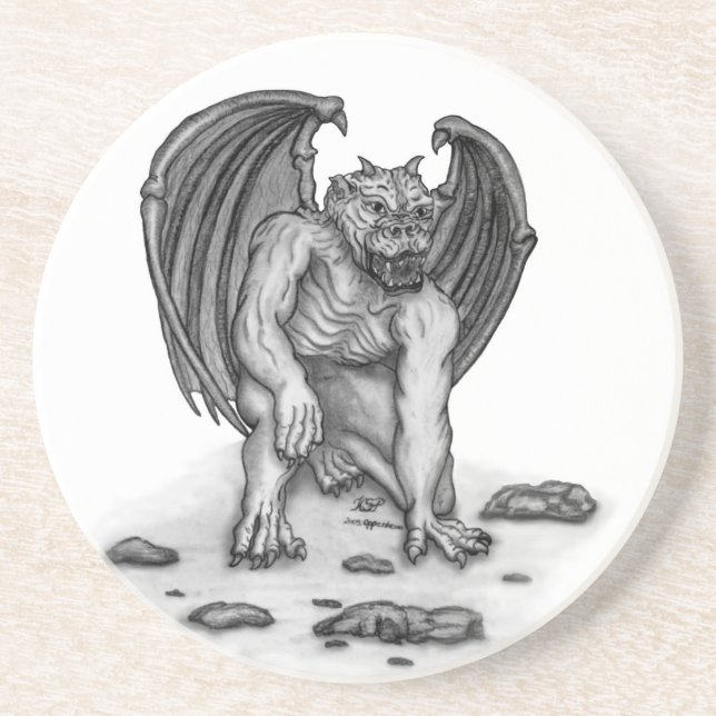 Posavasos Golem Gargoyle (Frente)