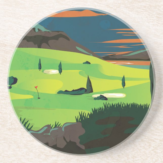 Posavasos Golf (Frente)