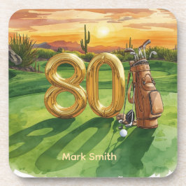 Posavasos Golf 80th Birthday at Arizona