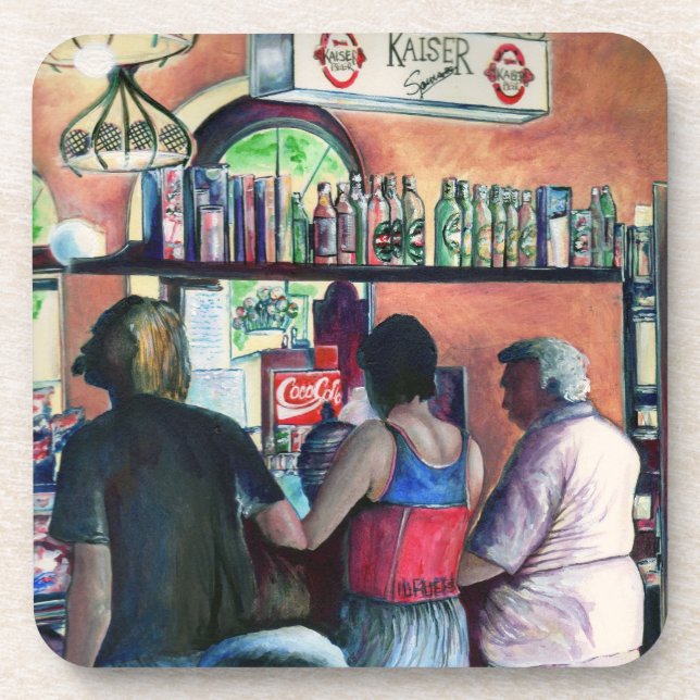 Posavasos Golf Bufe, Budapest (Frente)