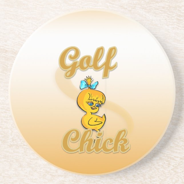Posavasos Golf Chick (Frente)