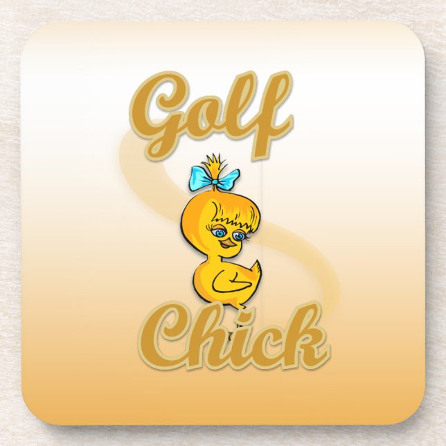 Posavasos Golf Chick (Frente)