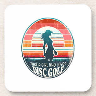 Posavasos Golf en disco femenino - Frisbee Golf Female