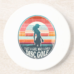 Posavasos Golf en disco femenino - Frisbee Golf Female