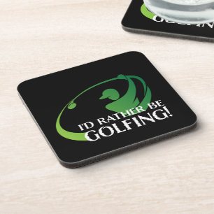 Posavasos Golf Golf Golf Juego de golf moderno Deportes Gree