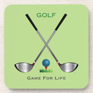 Posavasos GOLF - Juego para la vida Club de Golf Ball