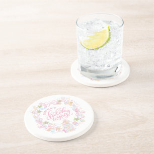 Posavasos Golosinas de Pastel   Dulces Deseos Navideños