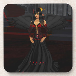 Posavasos Gótico oscuro Angel Coasters