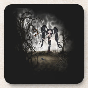 Posavasos Gótico Sepia Chica Vignette