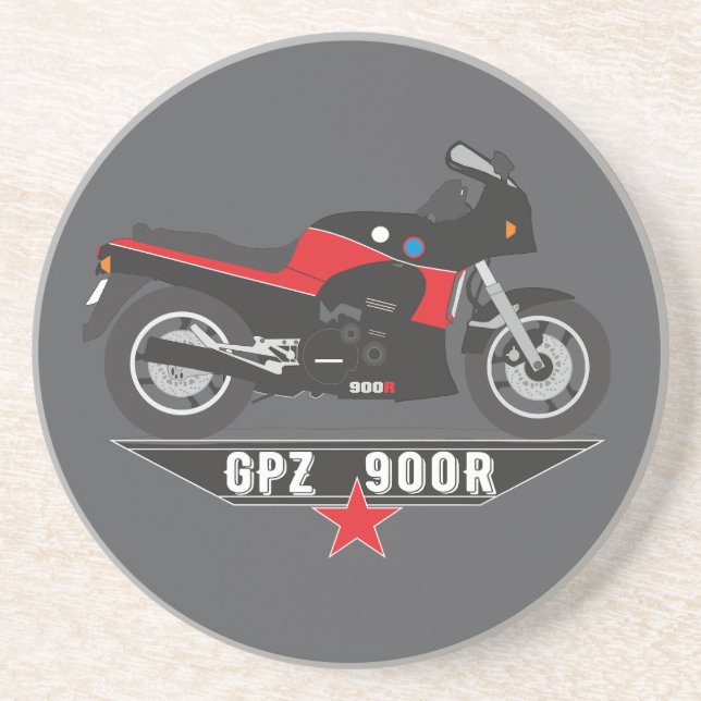Posavasos GPZ900R Biker Motorrad (Frente)