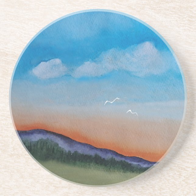 Posavasos Graceful Gloing Hills (Frente)