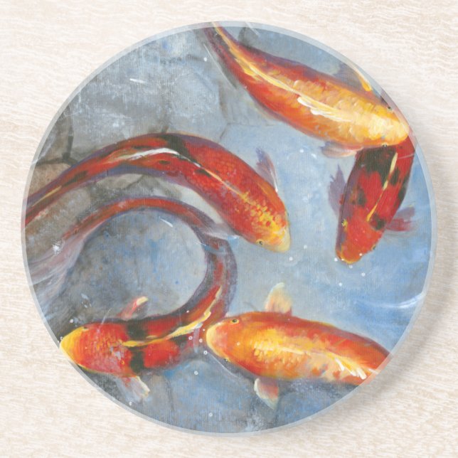 Posavasos Graceful Koi I (Frente)