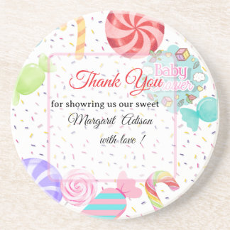 Posavasos gracias, nena ducha