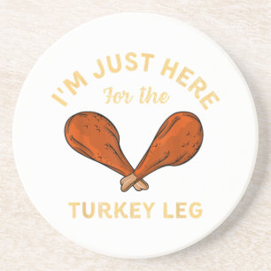 Posavasos Graciosa comida de Acción de Gracias que estoy aqu