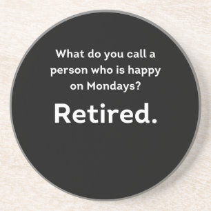 Posavasos Graciosa definición retirada feliz los lunes