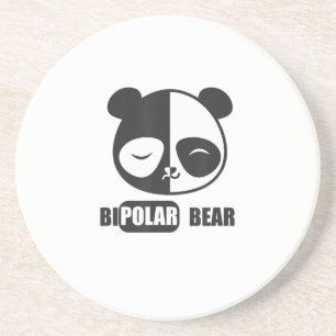 Posavasos Graciosa Pintura De Oso Polar Para Amante Animal
