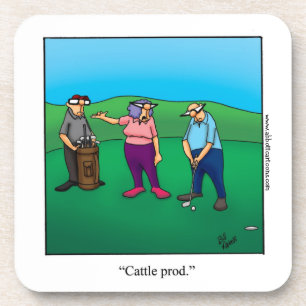 Posavasos Gracioso Humor Golf Coaster Set Golf Gift