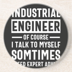 Posavasos Gracioso regalo de ingeniero industrial