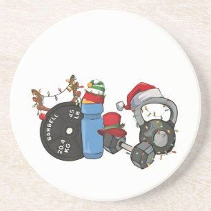 Posavasos Graciosos Navidades de gimnasia artística en Santa