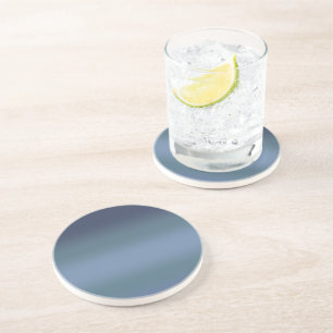 Posavasos Gradiente azul moderno Galaxia acuarela