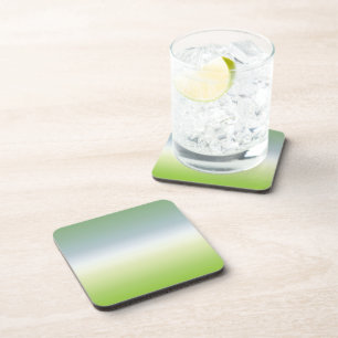 Posavasos Gradiente fresco de verano Guay Azul Ombre Verde