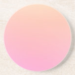 Posavasos Gradiente rosa y rosa<br><div class="desc">Melocotón claro y color rosa oscuro.</div>
