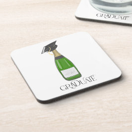 Posavasos Graduado Graduado Cap Champagne