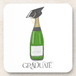 Posavasos Graduado Graduado Cap Champagne