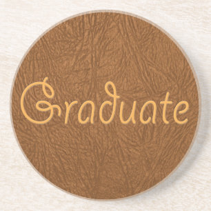 Posavasos Graduado Piel de vaca de color marrón apariencia d